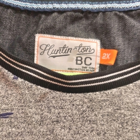 Huntingdon Beach Club Shirt in Grey Duchess. - Picture 4 of 9